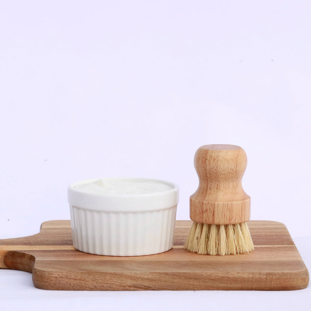 Dish Soap and Brush